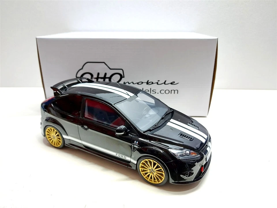 Ford Focus RS MK2 Nero LeMans Edit. 2010 - 1/18 OTTOMOBILE Limited 999 pcs - Immagine 1 di 4
