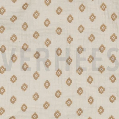 Musselin Biostoff Baby Meterware  Öko-Tex Double Gauze Natural ab 50cmx133cm - Bild 1 von 4