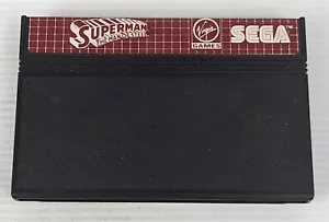 Superman The Man Of Steel - Sega Master System Game SMS Cartridge Only - Picture 1 of 2