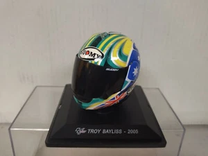 CASCO/HELMET 2005 TROY BAYLISS MOTO GP 1:5 SPARK ALTAYA - Imagen 1 de 5