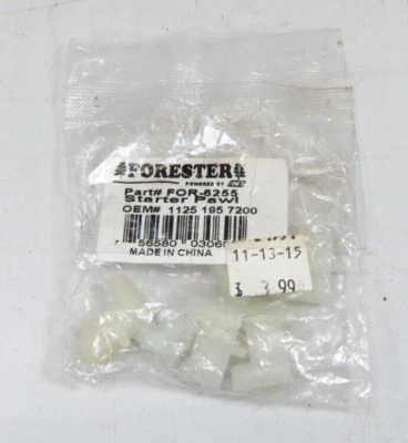 Forester (Set 6) FOR-6255 Starter Pawl replaces Stihl 11251957200 fits 044 046 - Image 1 of 4