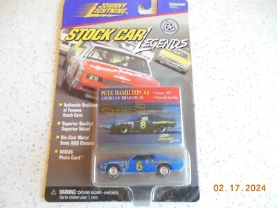 Pete Hamilton #6 American Brakeblok 1971 1/64 Nascar Diecast por Johnny Lightning Foto 1 de 2