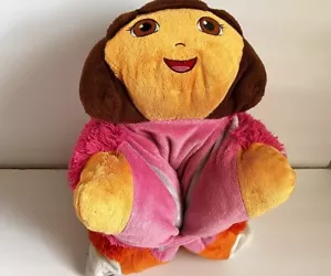 Dora The Explorer Pillow Pets Nickelodeon 12" Plush Backpack - Picture 1 of 11
