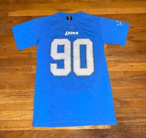 Detroit Lions Ndamukong Suh #90 NFL Team Apparel T-Shirt Size Small