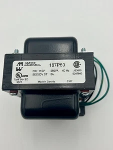 167P50 4in X 3.75in X 4.56in, Low Voltage, Filament, Transformer - Picture 1 of 3