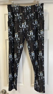 The Walking Dead Themed Leggings With Pockets OS Plus (16-24) Brylah Fashions - Picture 1 of 8