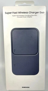 GENUINE Samsung Super Fast Wireless Charger Duo 15W with Power Adapter - Photo 1 sur 3