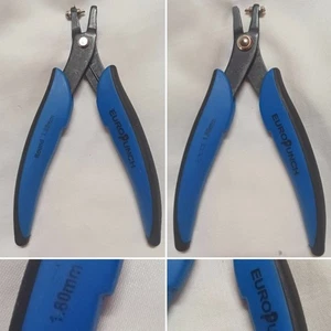 Eurotool EuroPunch 1.80mm Hole Punch Pliers  5.5" Metal Sheet Jewelry Tool - Picture 1 of 7