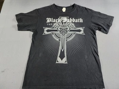 Camisa De Colección Black Sabbath Rules Of Hell L Negra Rock Roll Metal Ozzy Osbourne Tour Foto 1 de 4