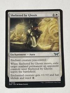 Sheltered by Ghosts - Duskmourn: House of Horror (DSK) EN U 0030 - Picture 1 of 2