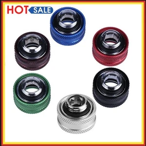 G1/4 Thread Rigid Tube 14mm Hard Tube Extender Fitting for PC Water Cooling - Afbeelding 1 van 13