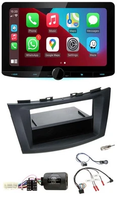 Kenwood Lenkrad USB DAB Bluetooth Autoradio für Suzuki Swift Sport ab 2011 schwa - Bild 1 von 4