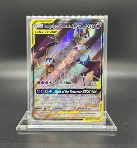 Solgaleo & Lunala GX (Full Art) 216/236 Sun & Moon SM - Cosmic Eclipse Holo - Picture 1 of 2
