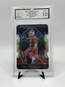 2022/2023 Panini Prizm Select Silver Die Cut JOSH ALLEN #97 Bills MGC10 - Picture 1 of 1