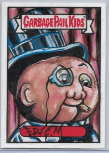 2024 TOPPS GARBAGE PAIL KIDS VALENTINES PUTRID POETRY SKETCH 1/1 MEDINA WOODY - Picture 1 of 1