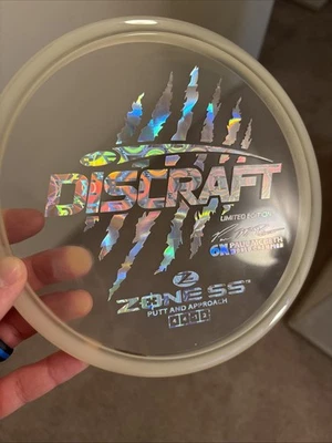 Discraft 6 Garras Zona SS Raro Transparente Con Dos Láminas (Lámina McBeth y Holo Roto) Foto 1 de 4