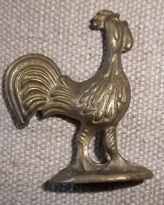 GALLO CHE CANTA - OTTONE - DA COLLEZIONE - CM.5 - Imagen 1 de 1