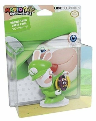 Figura Mario Rabbids Kingdom Battle Rabbid Luigi 3 pulgadas **Nueva** Foto 1 de 4