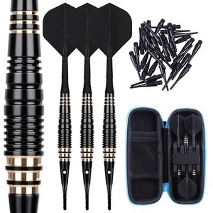 Professional Soft Tip Darts Set 18 Grams with 30 Extra Dart Tips and Gift sto... - Picture 1 of 9