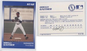 1990 Star Sarasota White Sox Horace Gaither #8