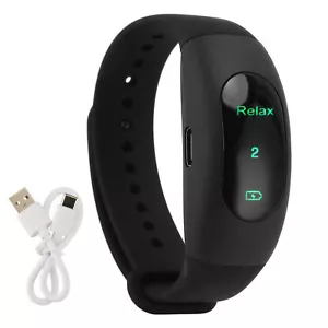 Sleep Aid Wristband Watch Device Anxiety Relief 3 Modes 6 Strength Microcurr FB9 - Picture 1 of 15
