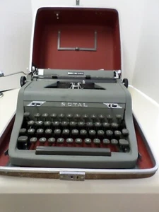 Vintage Royal Royalite Handschreibmaschine mit Koffer  - Bild 1 von 7
