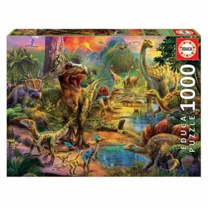 Educa Puzzle 1000 Piezas Tierra De Los Dinosaurios 17655 - Imagen 1 de 1