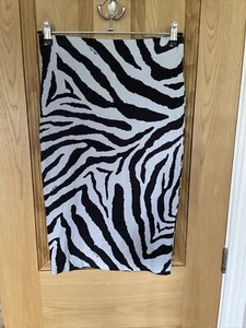 marc cain n2 10 cotton stretch pencil skirt animal print blue grey knee Smart - Picture 1 of 10