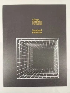 Adage Graphics Terminal Software Standard ~ Catalogo Tecnologia Computer Vintage - Foto 1 di 4