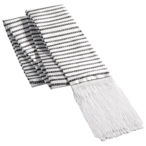 Dress-Up-America White Gartel- Jewish Ritual Prayer Belt - Yerushalmi White... - Picture 1 of 3