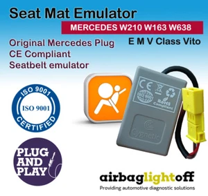 EMULADOR SENSOR DE OCUPACIÓN ASIENTO DE PASAJERO W210 W163 W638 MERCEDES CLASE E - Imagen 1 de 3
