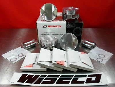 Wiseco Pistons Honda Acura Integra Civic B16 B18 B18A B18B B18C Turbo K542M815 - Image 1 of 4