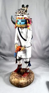 Hopi Kuwan Heyeya Kachina por Cecil Calnimptiwa - Imagen 1 de 5