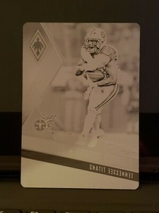 2017 Phoenix Black Printing Plate Card DeMarco Murray #D 1/1 Tennessee Titans
