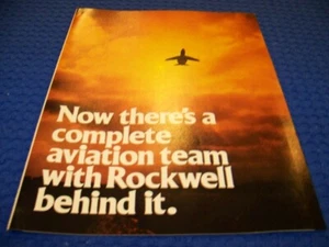 1975 ROCKWELL COMMANDER 685/SHRIKE/690A/112A/SABRE-6-PAGE SALES BROCHURE..(32PP) - Picture 1 of 6