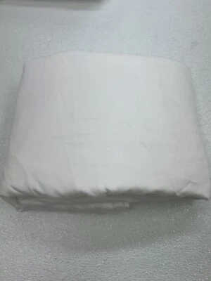 Funda nórdica Hudson Park italiana Tivoli satén completa/queen blanca usada con defecto Foto 1 de 4