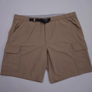 Pantaloncini cargo Duluth da uomo con cintura flessibile tela ripstop sentieri escursionistici all'aperto 3XL - Foto 1 di 8