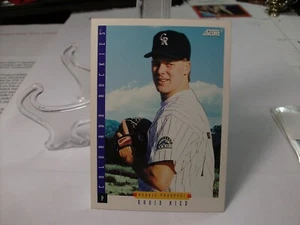 1993 Score Baseball #553 - David Nied RP - Colorado Rockies 93-113 - Picture 1 of 2