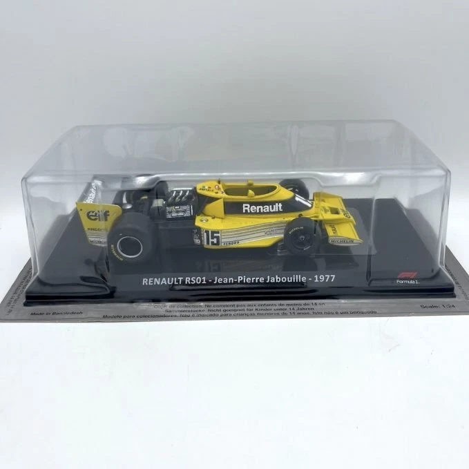 Modellino F1 Ixo Models 1/24 Renault RS011977 #15 J. P. Jabouille - Immagine 1 di 1