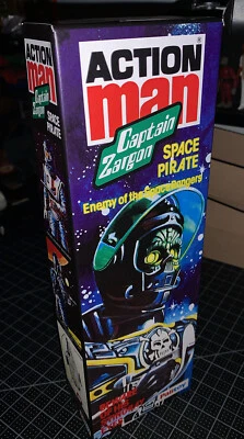 ACTION MAN CAPTAIN ZARGON CUSTOM PALITOY BOX ONLY See Description - Image 1 of 4