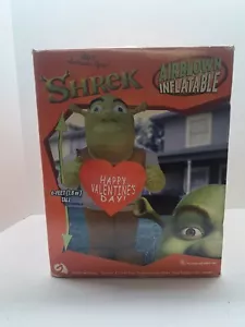 Shrek Happy Valentine’s Day Airblown inflatable 6ft 2004 Retired DreamWorks Rarität - Bild 1 von 7