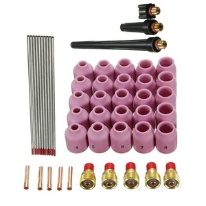 For TIG Welding Torch WP-9 WP-20 WP-25 3/32 WT Premium TIG Welding Gas Lens Kits - Picture 1 of 9