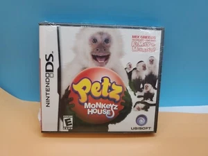Petz: Monkeyz House (Nintendo Ds) Factory Sealed In Shrinkwrap Monkeys Pets - Picture 1 of 6