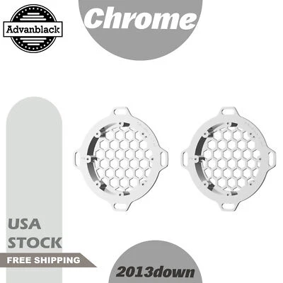 Parrillas de altavoz HEX de aluminio CNC cromadas en contraste se adaptan al deslizamiento eléctrico de la calle Foto 1 de 4