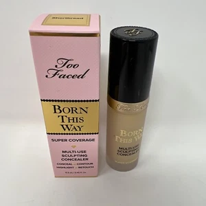 Too Faced BTW Super Coverage Multi-Sculpting Concealer Shortbread 13.5ml X228 - Picture 1 of 7