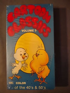 VHS Cartoon Classics Volume 3  Rare 4 Stories - Picture 1 of 2