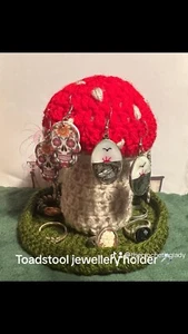 Toadstool Jewellery Holder - Picture 1 of 1