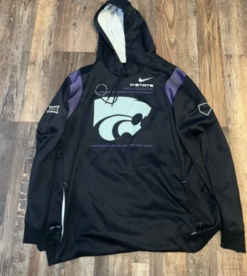 Kansas State Wildcats Nike Equipo de Béisbol Emitido Sudadera Chaqueta #35 XXL Cálida Foto 1 de 4