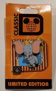 2011 Disney Pin 83222 Classic D Pin of the Month Dumbo Limited Edition 1000 RARE - Picture 1 of 2