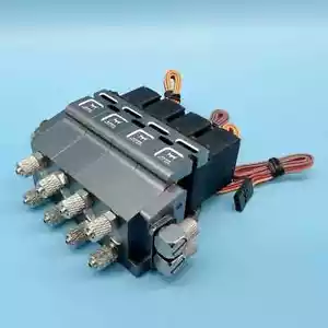 Hydraulikventil 1-6CH Mittelstellung Rücklauf Ölumkehr RC Bagger System - Bild 1 von 30